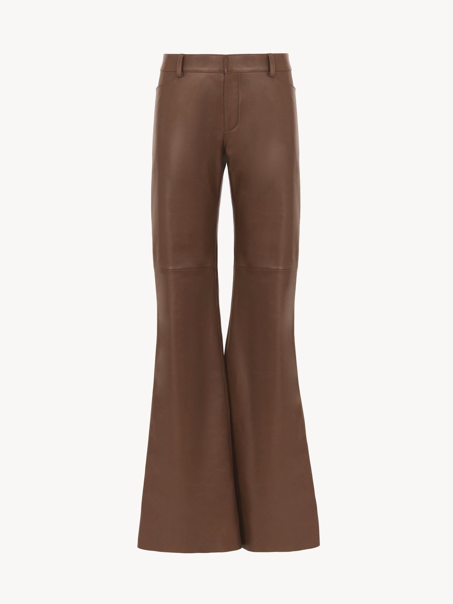 LOW-WAIST FLARE PANTS - 2