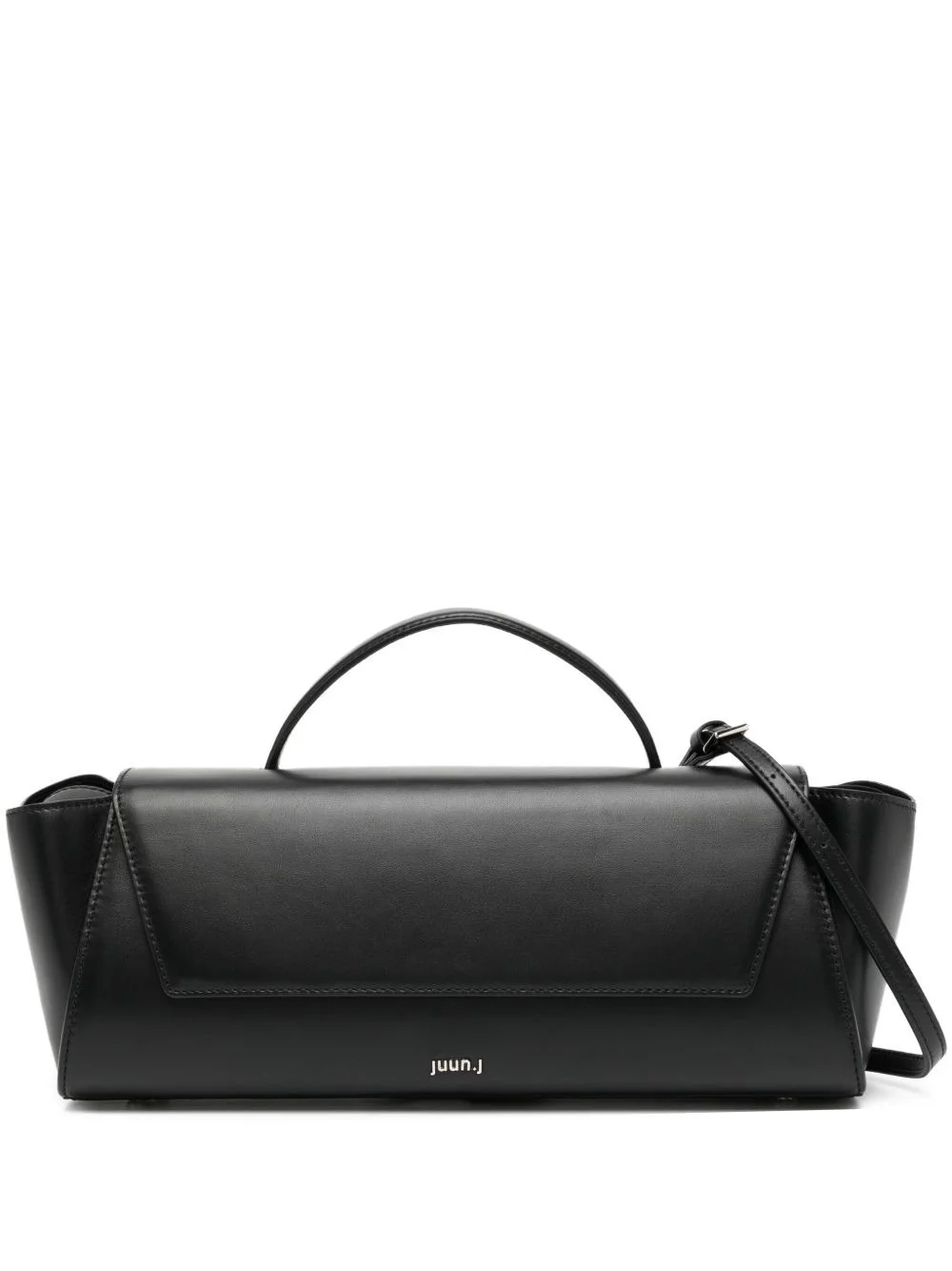 leather tote bag - 1