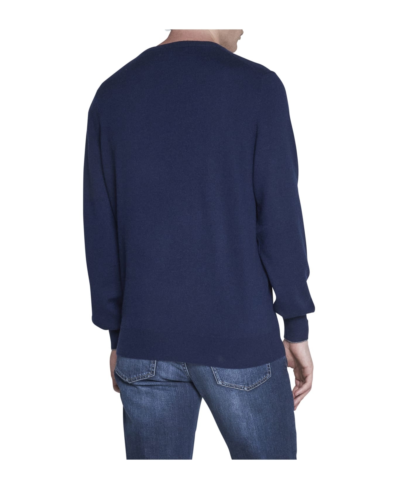 Crewneck Knitted Sweater - 4