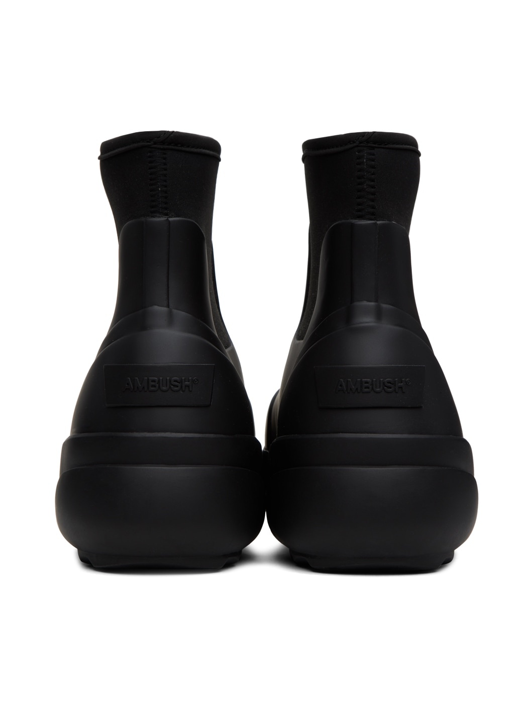 Black Rubber Boots - 2
