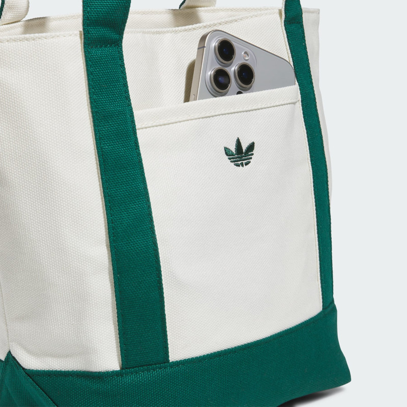 Mini Trefoil Canvas Court Tote 3