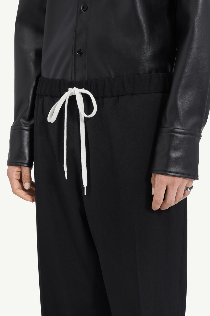 Drawstring tailored trousers 5