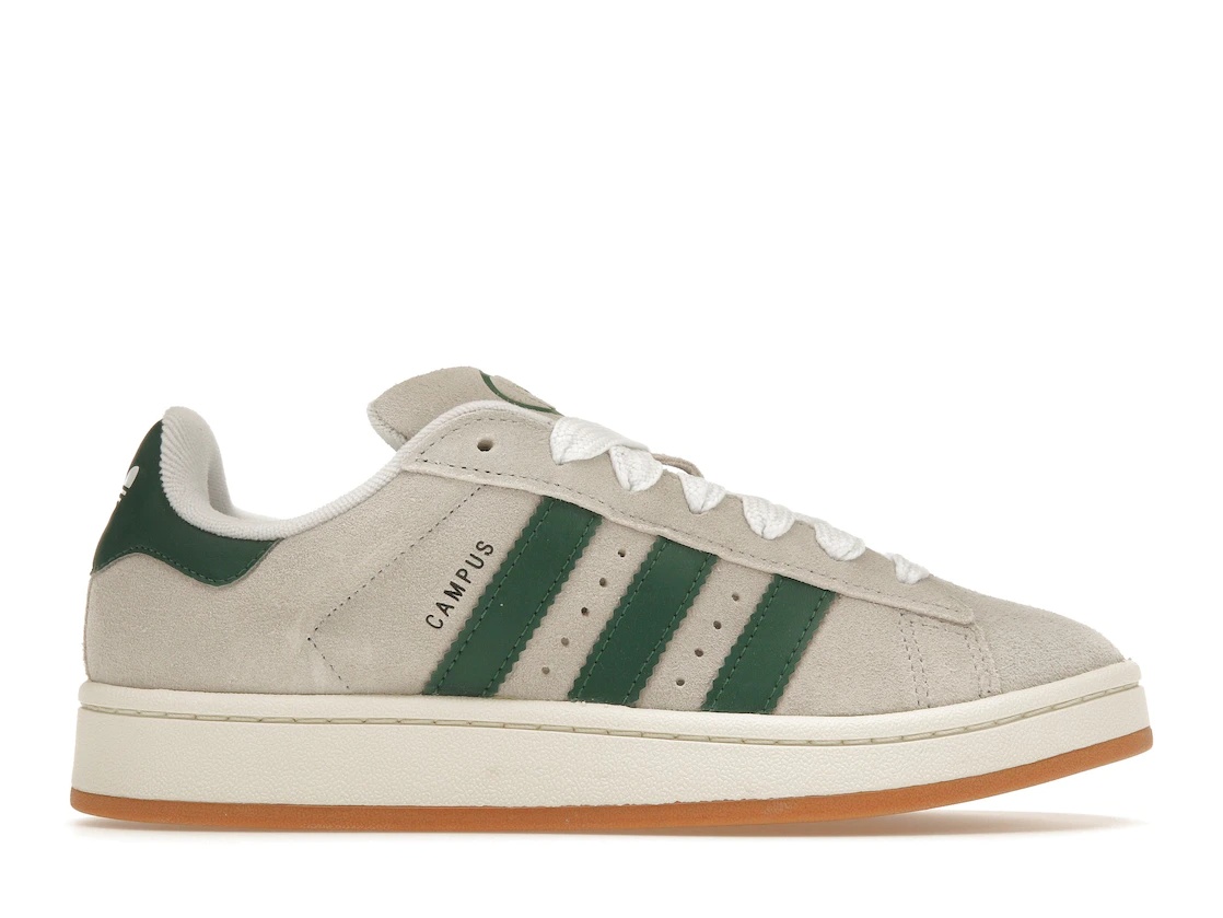 adidas Campus 00s Crystal White Dark Green (Women's) - 1