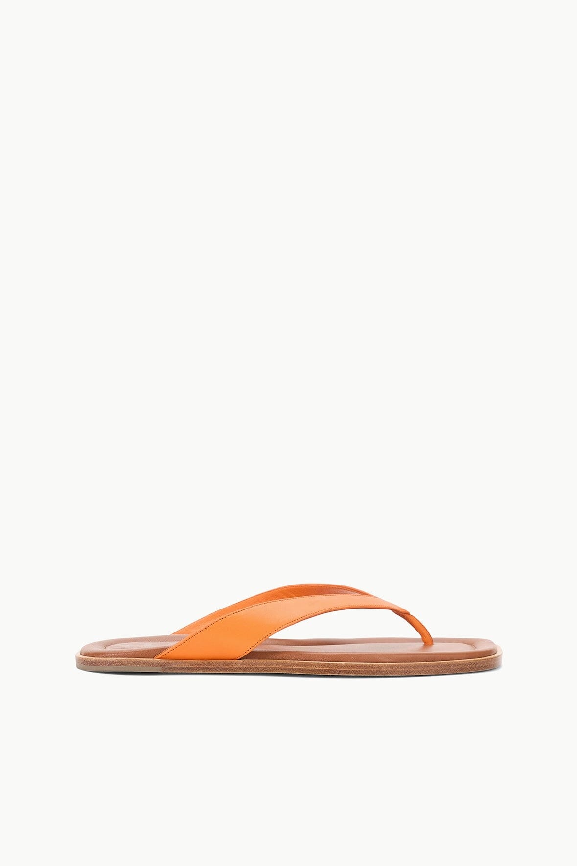 STAUD DANTE THONG SLIDE CLEMENTINE TAN - 1