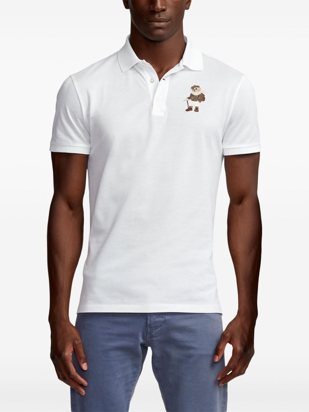 Polo-Bear slim-cut polo shirt - 3