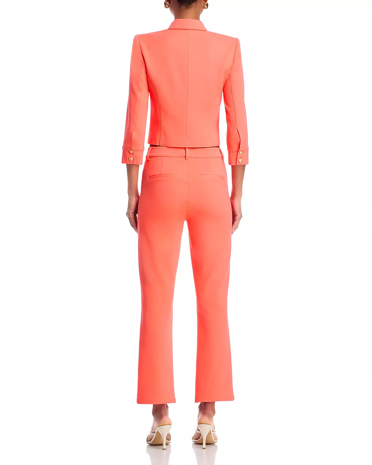 Kumi Button Front Crop Jacket - 7