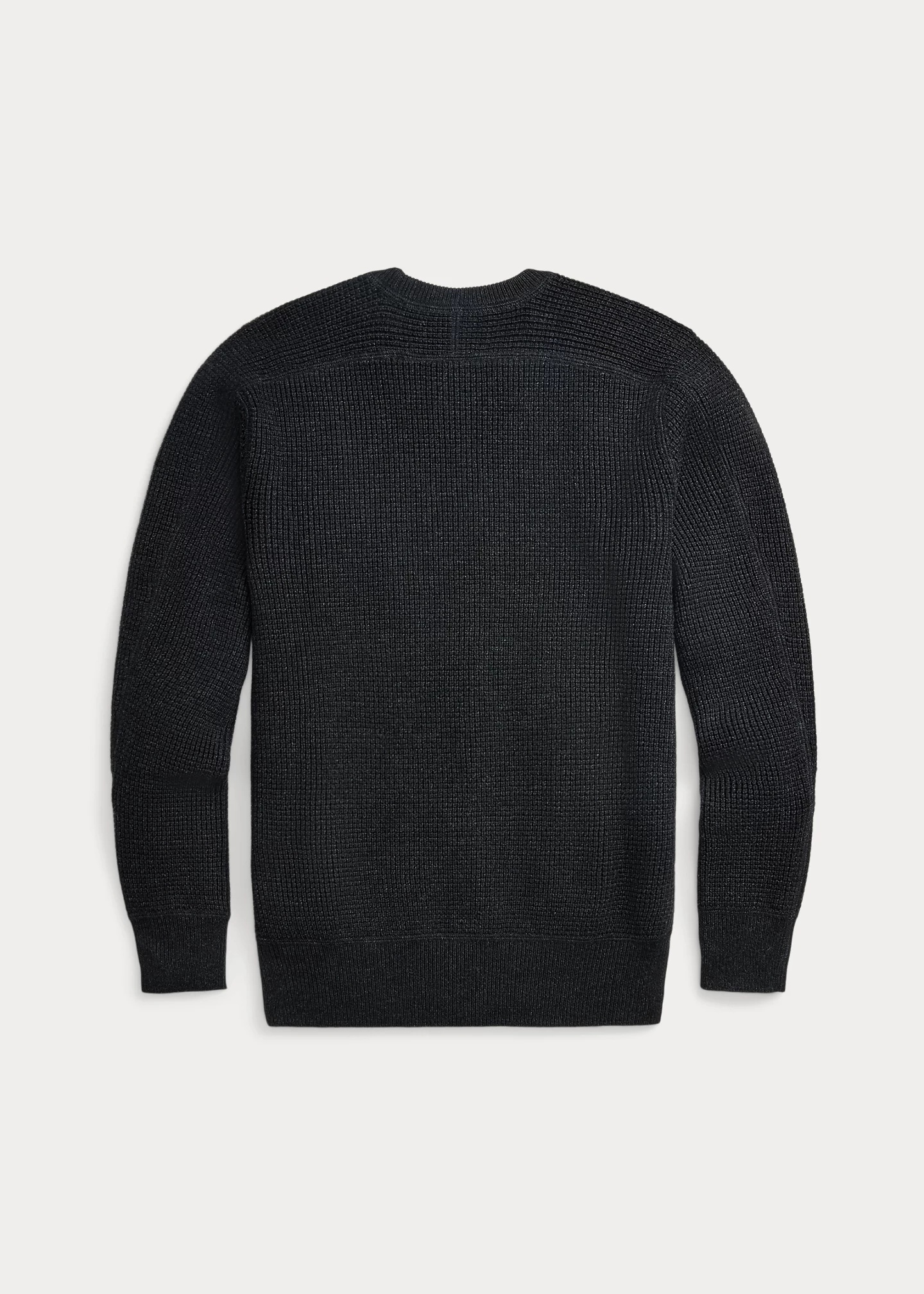 Waffle-Knit Cotton-Wool Sweater - 2