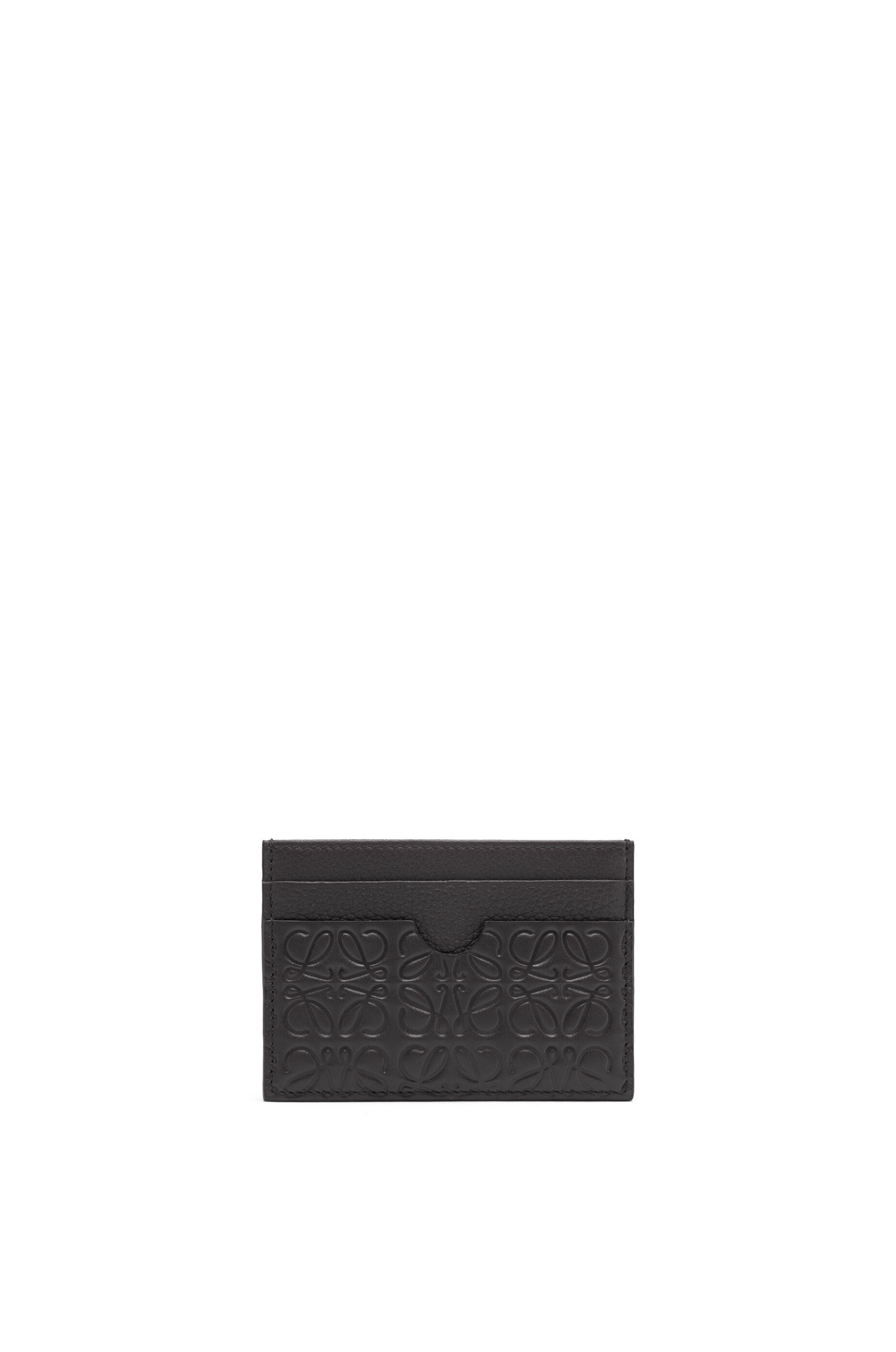 Plain cardholder in calfskin - 1