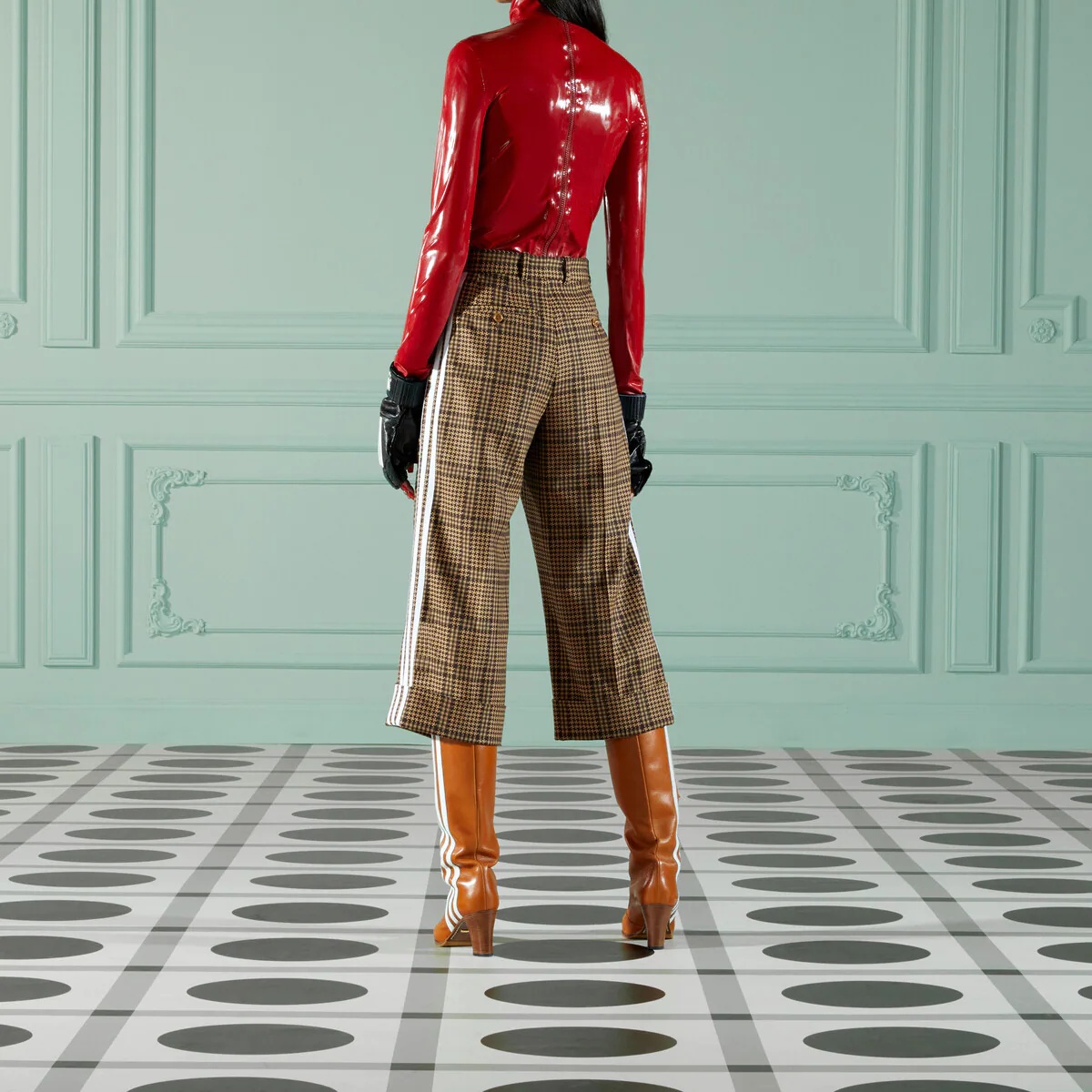 adidas x Gucci Prince of Wales pant - 7