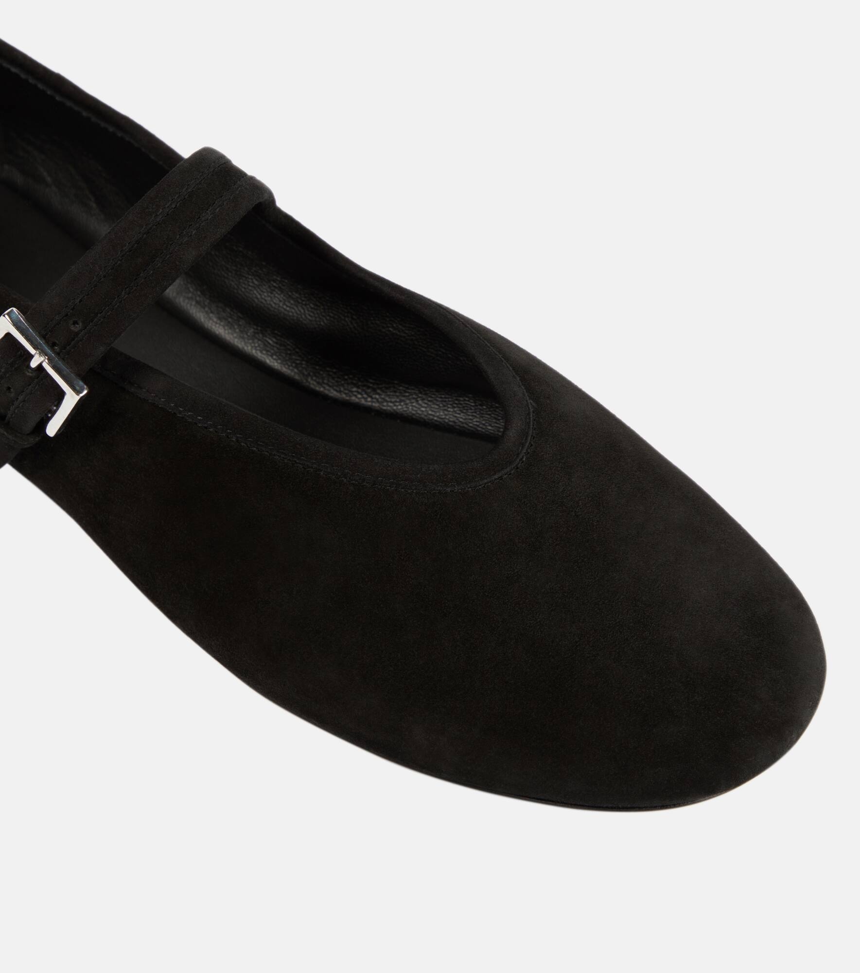 Suede ballet flats - 6