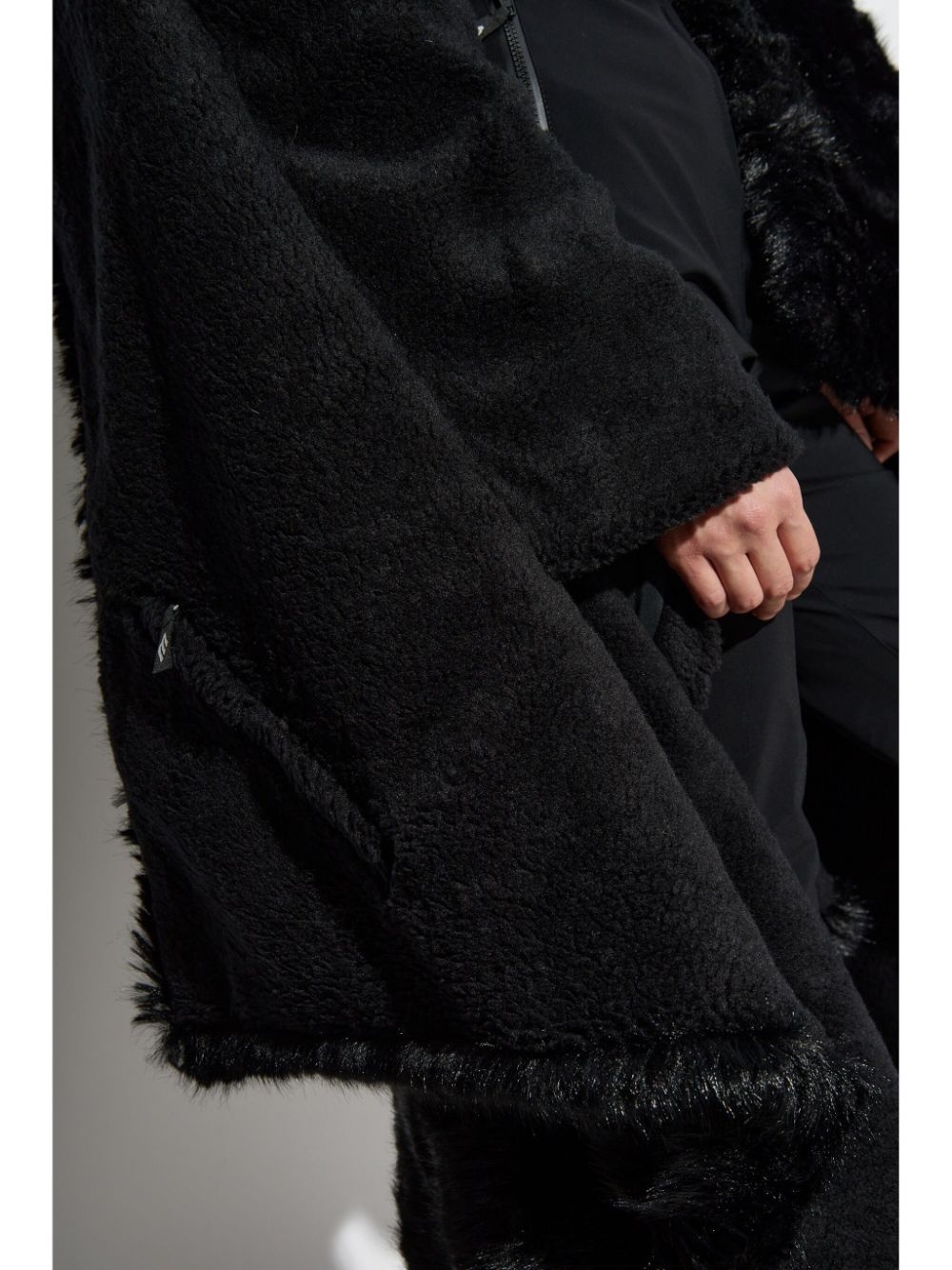 faux-fur coat - 5