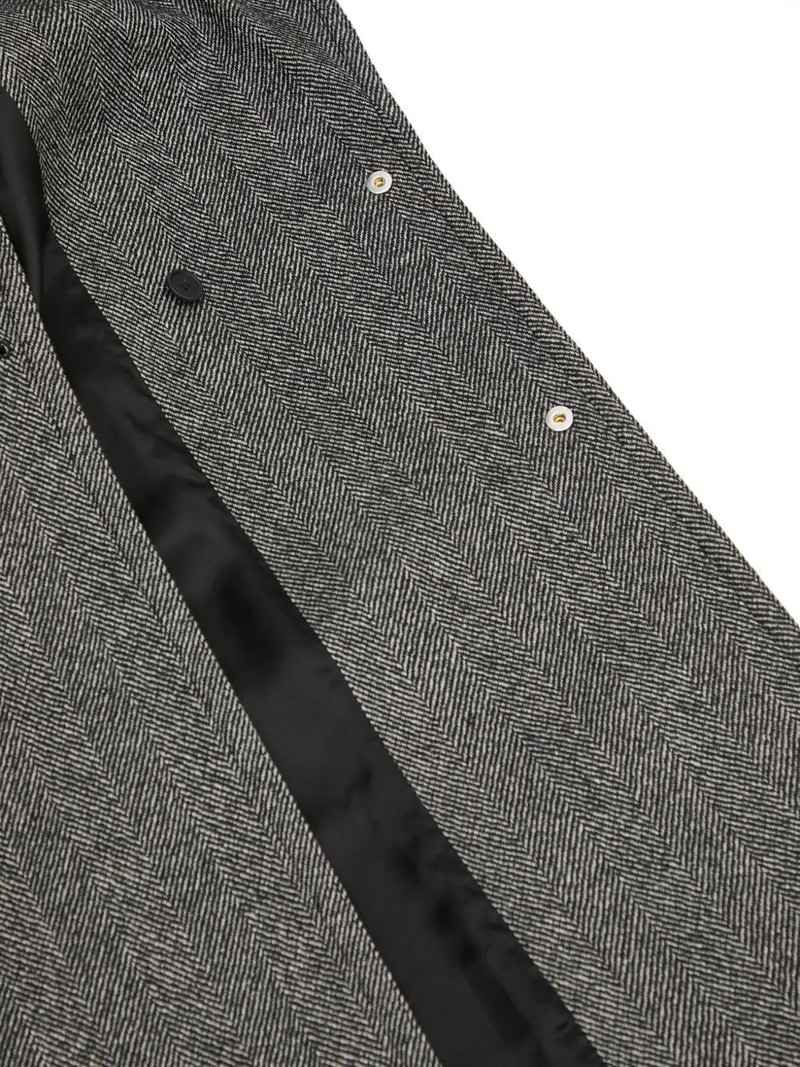 belted herringbone coat 5