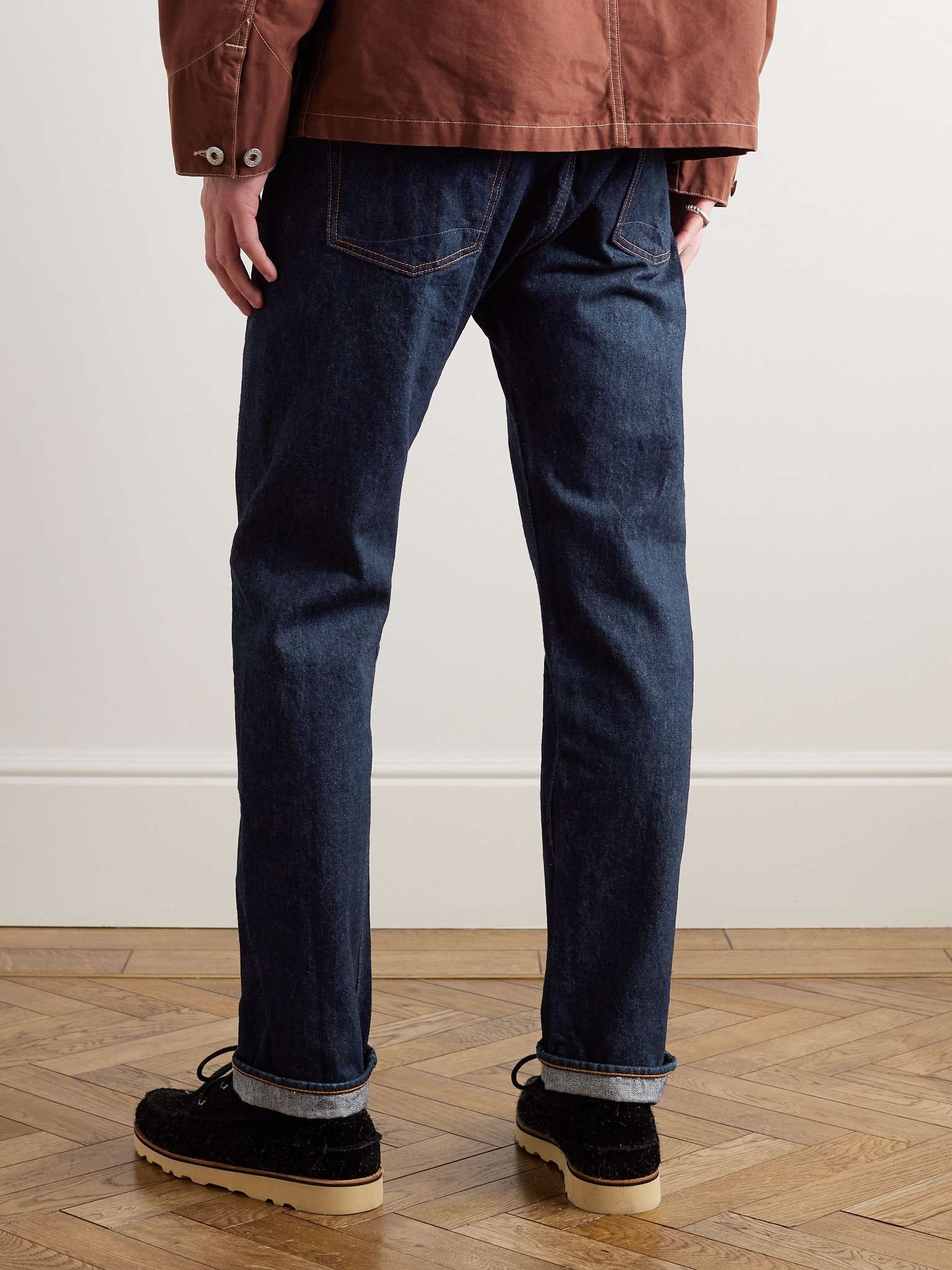 107 Slim-Fit Selvedge Denim Jeans - 4