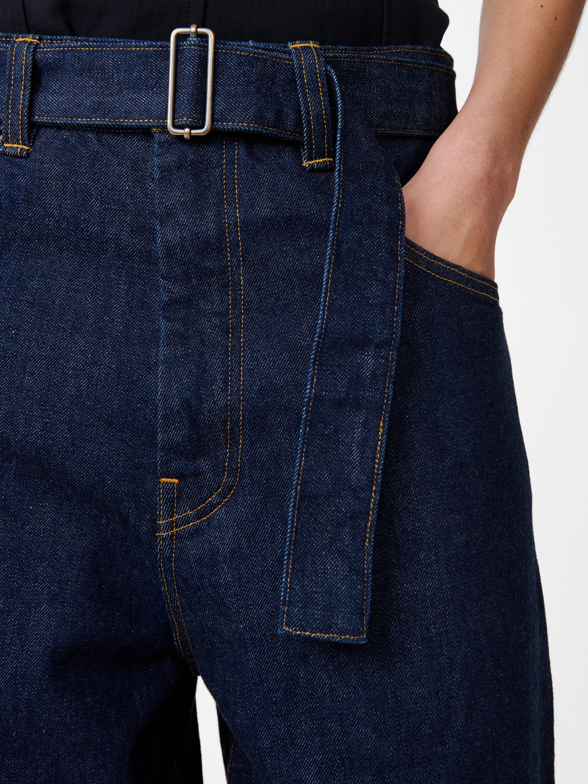 Cahun Crinkle Denim Pant - 5