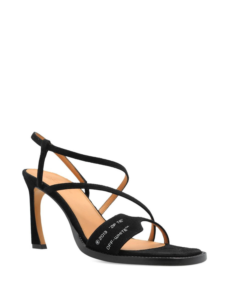 Off-White Strappy Heel Sandal outlook