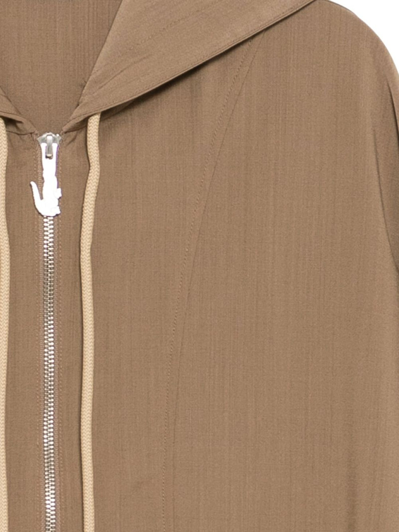 logo-embroidered hoodie 3