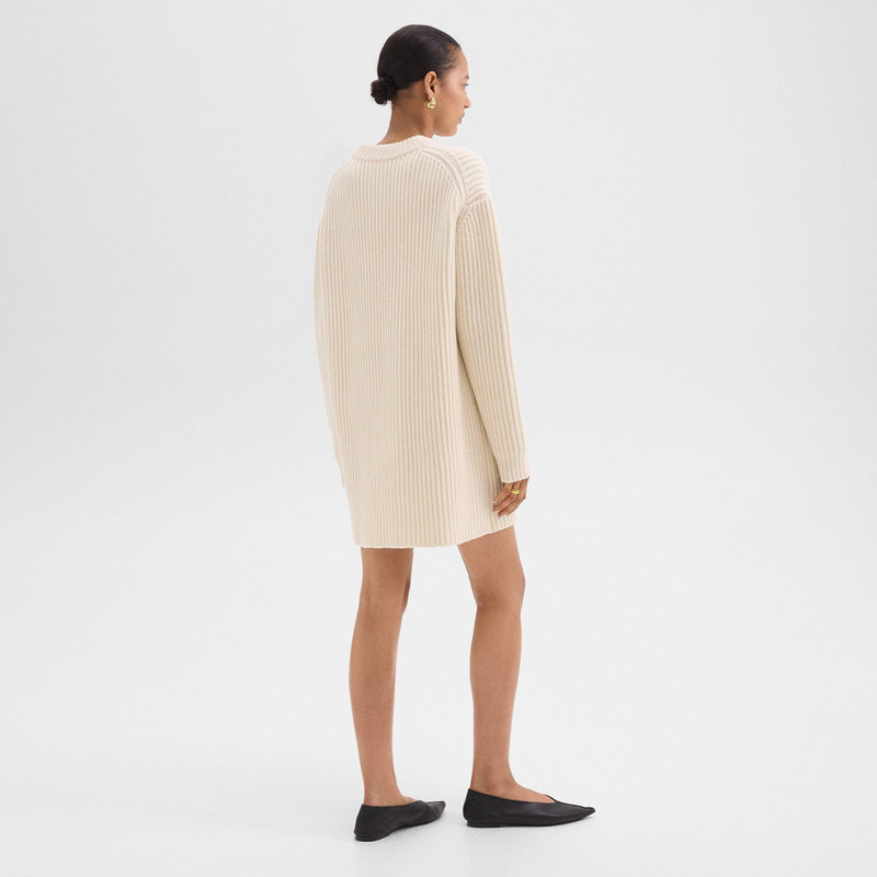 Theory Mini Sweater Dress in Merino Wool outlook