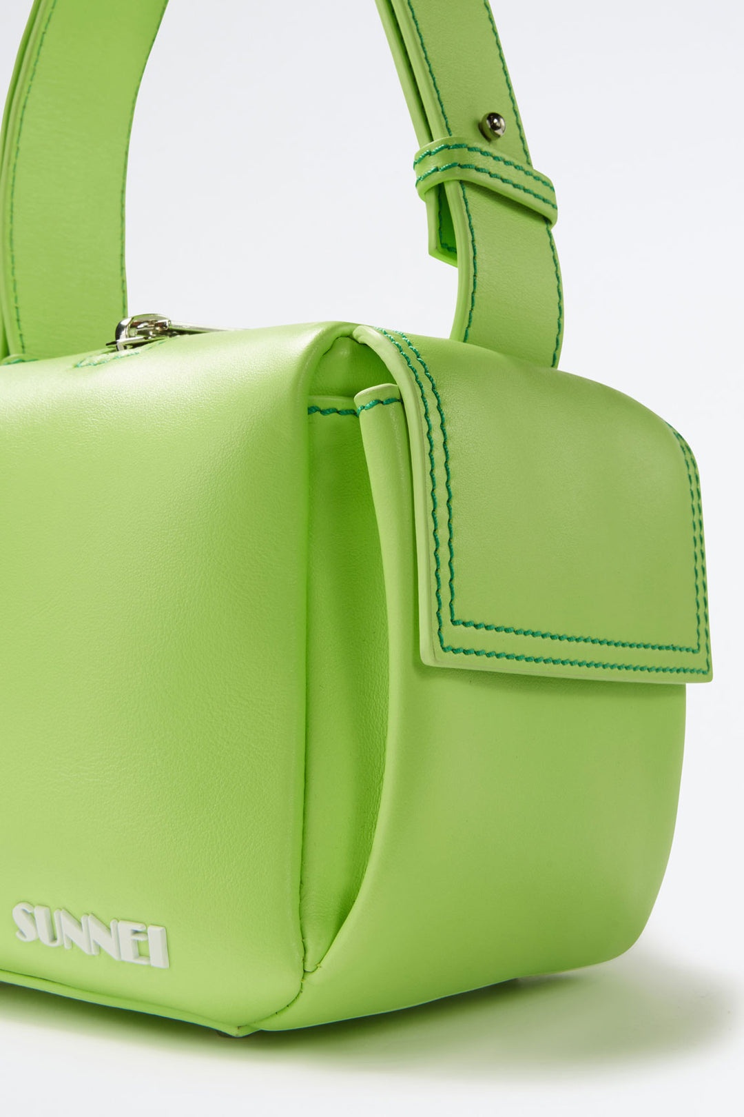 LIGHT GREEN LACUBETTO BAG - 4