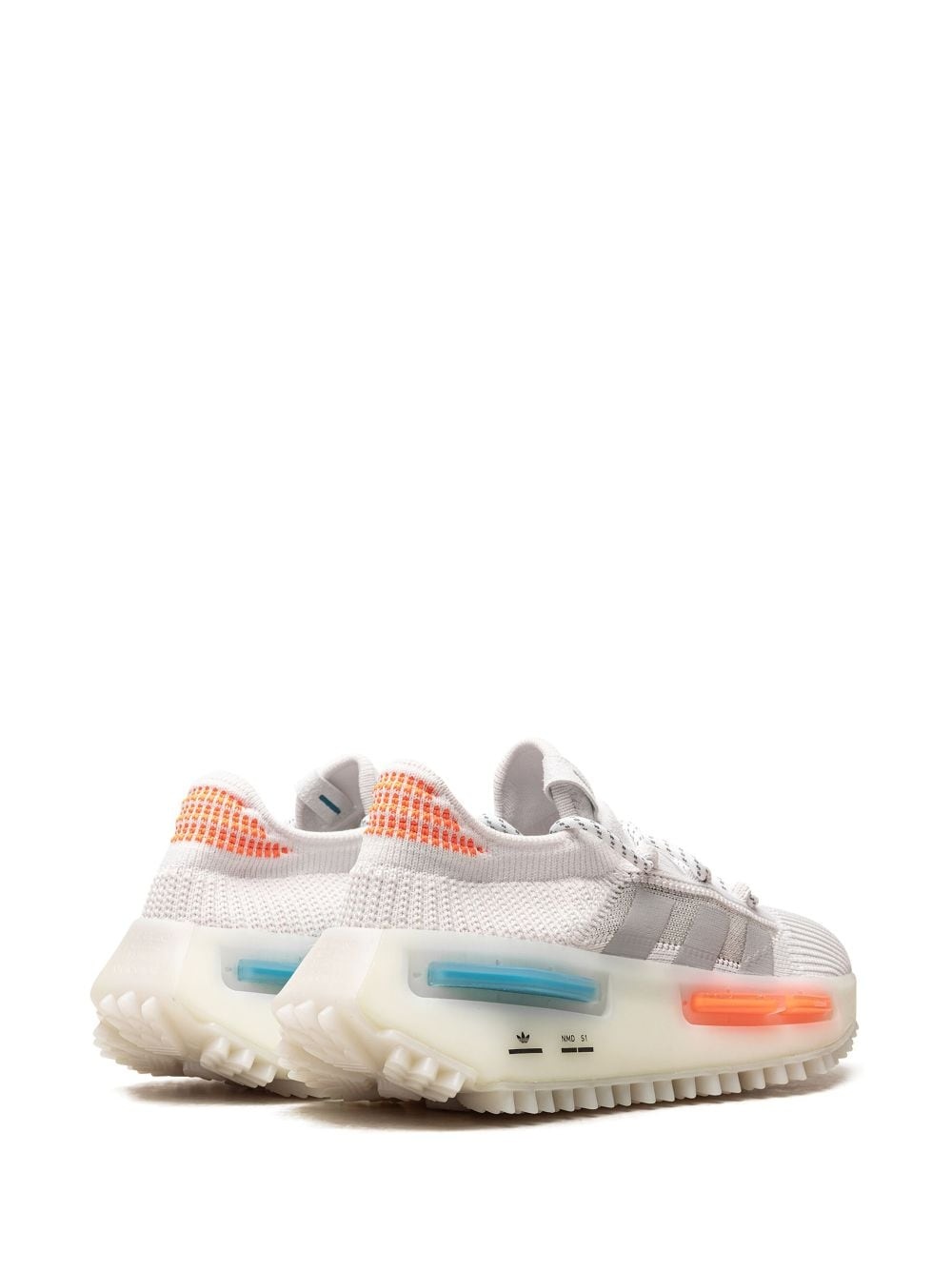 NMD_S1 "Footwear White/Blue/Orange" sneakers - 3