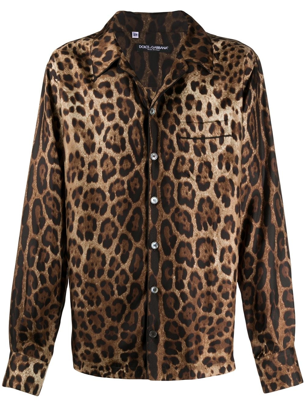 leopard print shirt - 1