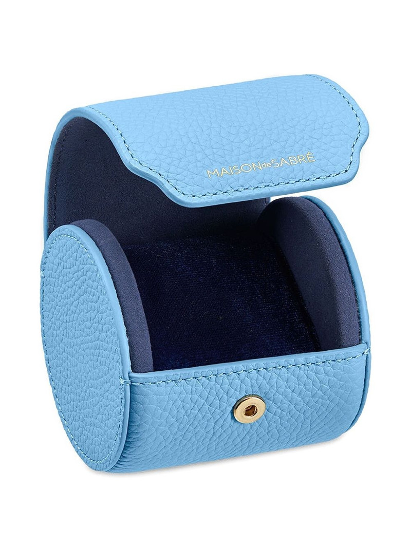 MAISON de SABRÉ snap-button leather watch box outlook