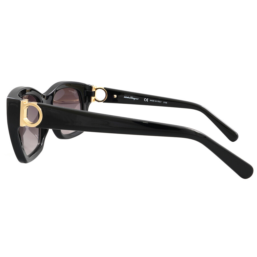 Salvatore Ferragamo Grey Square Ladies Sunglasses SF1012S 001 53 - 4