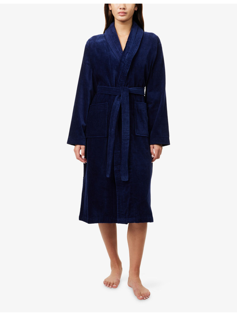 Derek Rose Triton Towelling Cotton Robe outlook