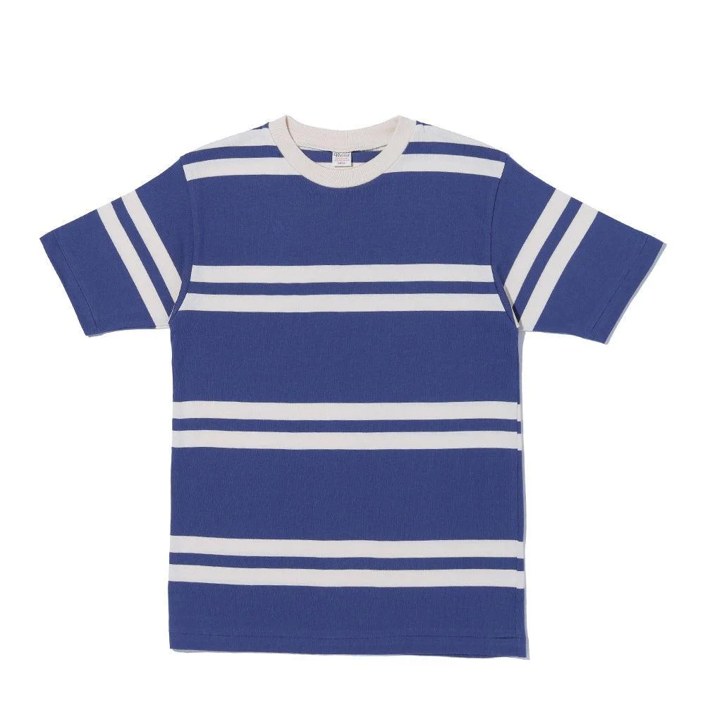 Warehouse & Co. Lot. 4113 Striped T-shirt Navy - 1