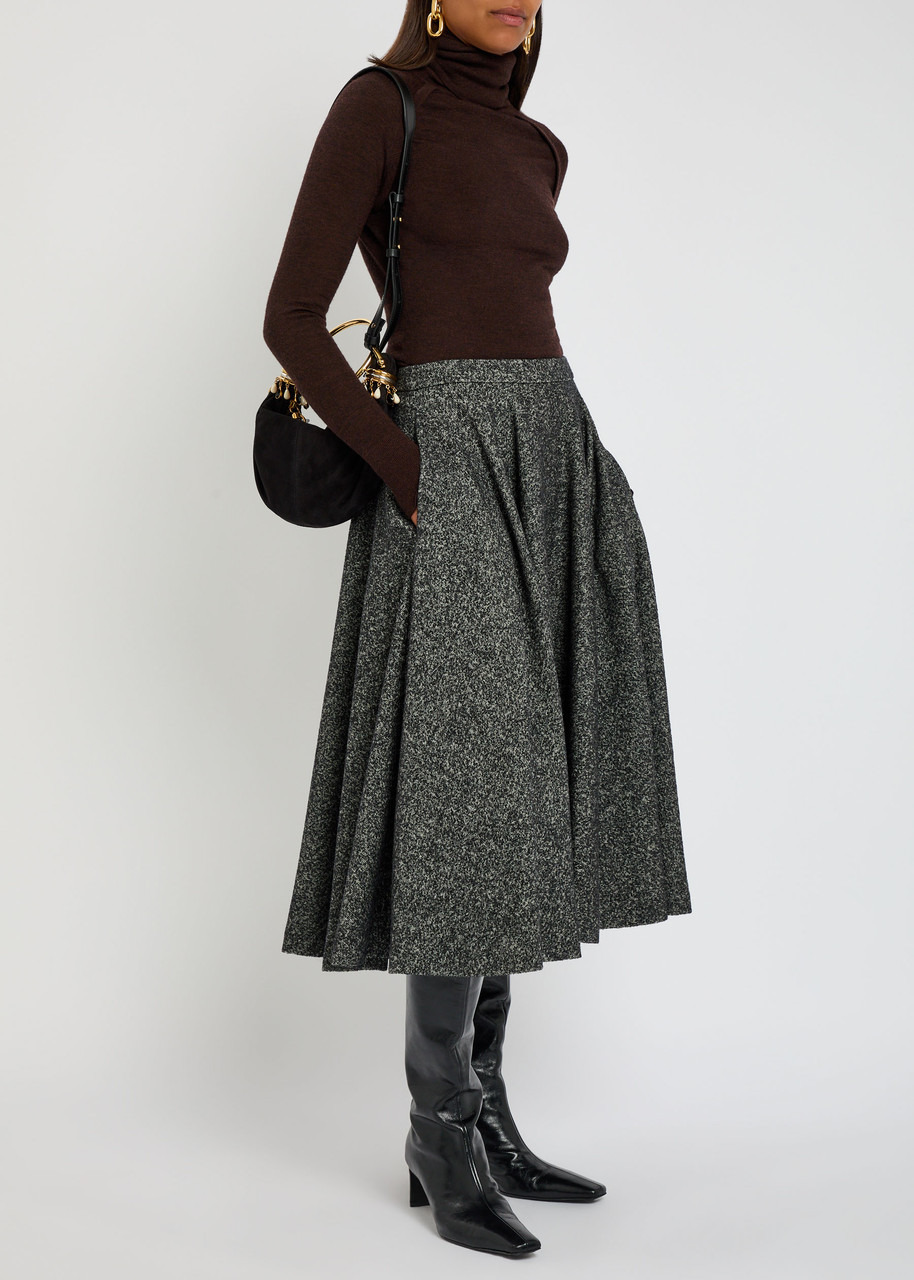 Dolce & Gabbana Wool-blend Midi Skirt - 3
