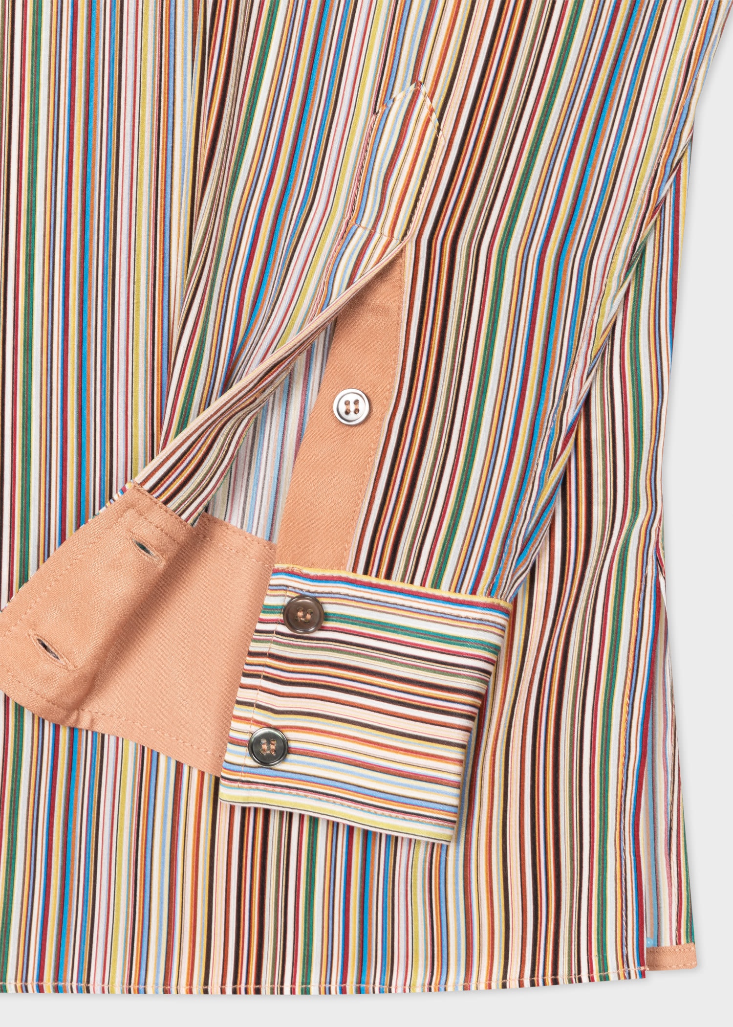 Silk 'Signature Stripe' Shirt - 4