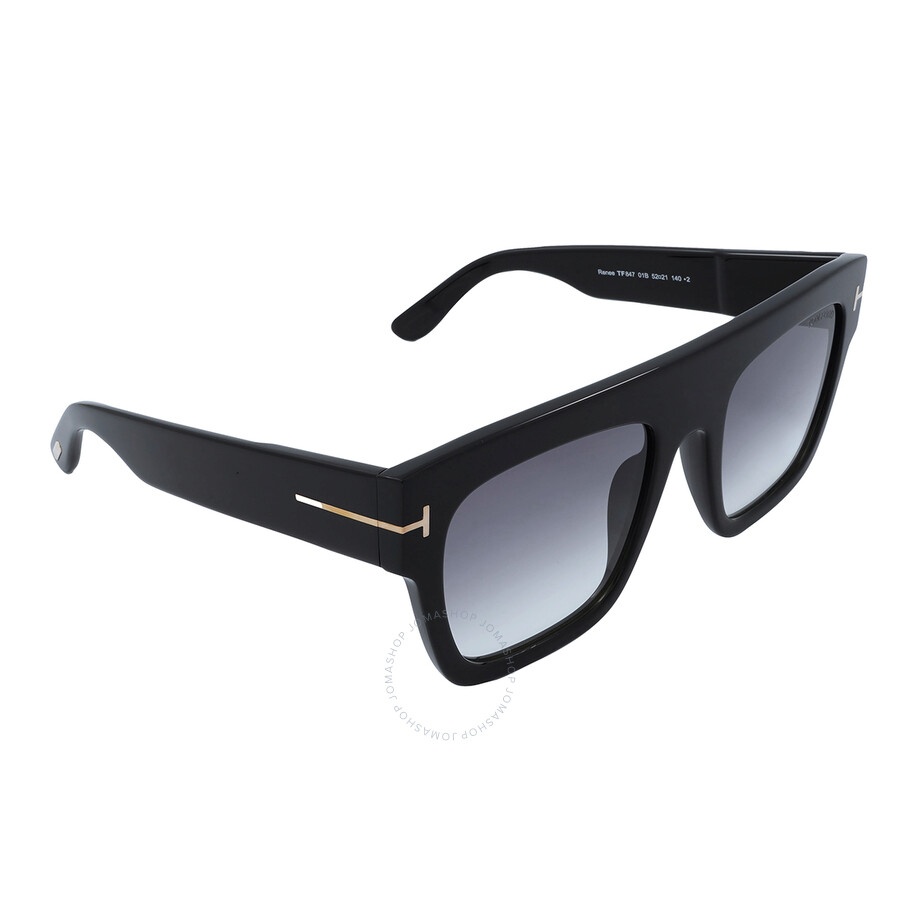 Tom Ford Renee Smoke Gradient Browline Ladies Sunglasses FT0847 01B 52 - 3