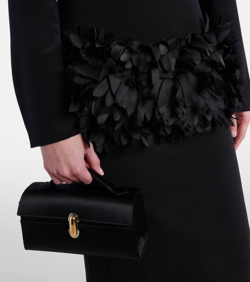 Symmetry Small satin top-handle bag 2