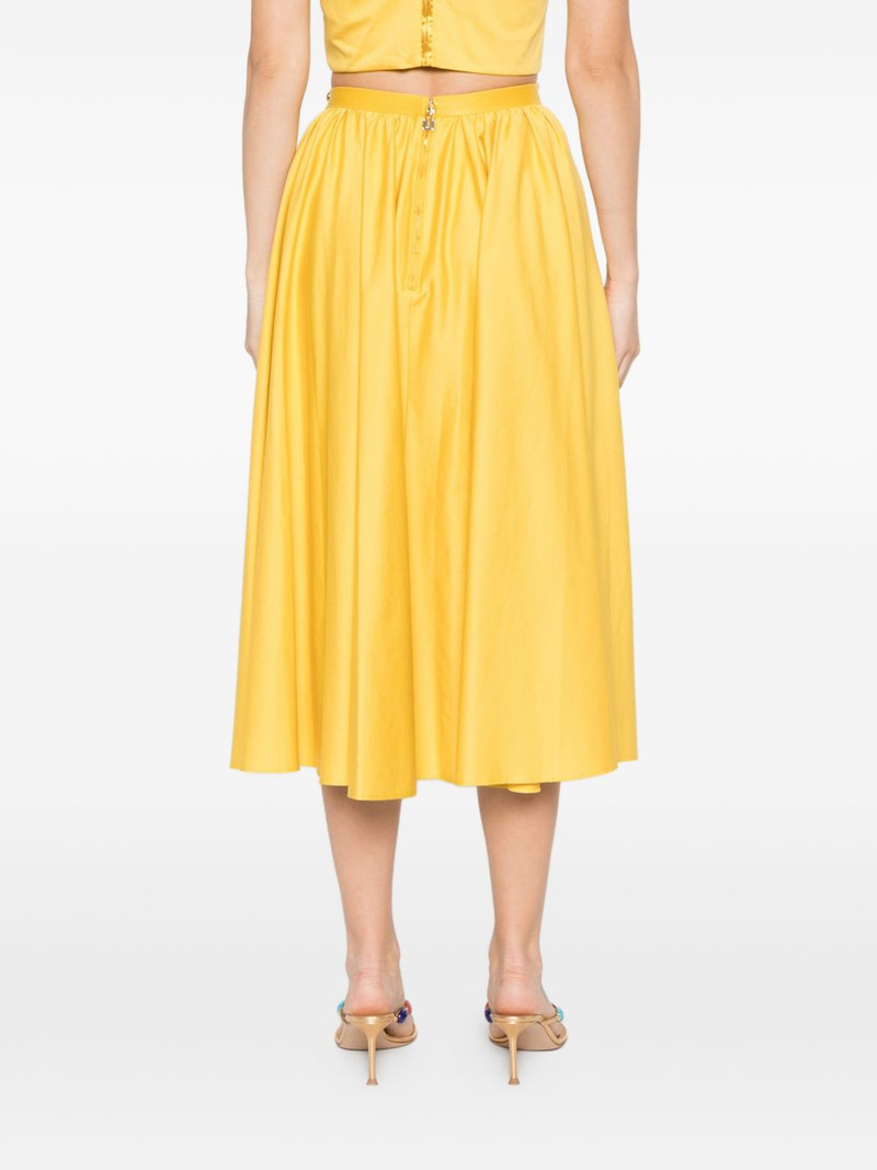chain-detail midi skirt 4