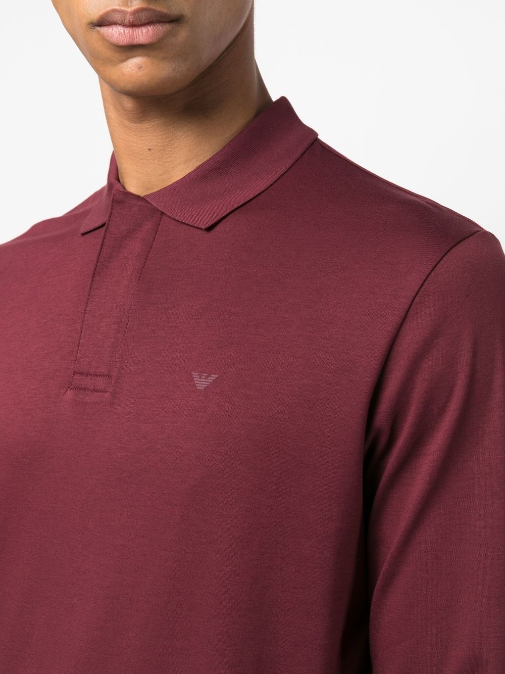 long-sleeve polo shirt - 5