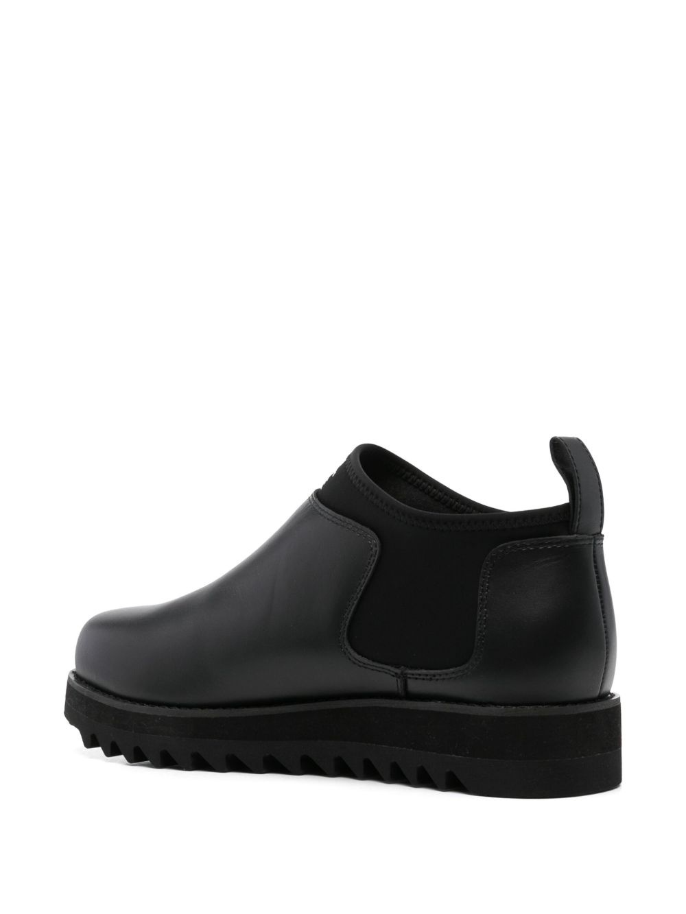 logo-print boots - 3