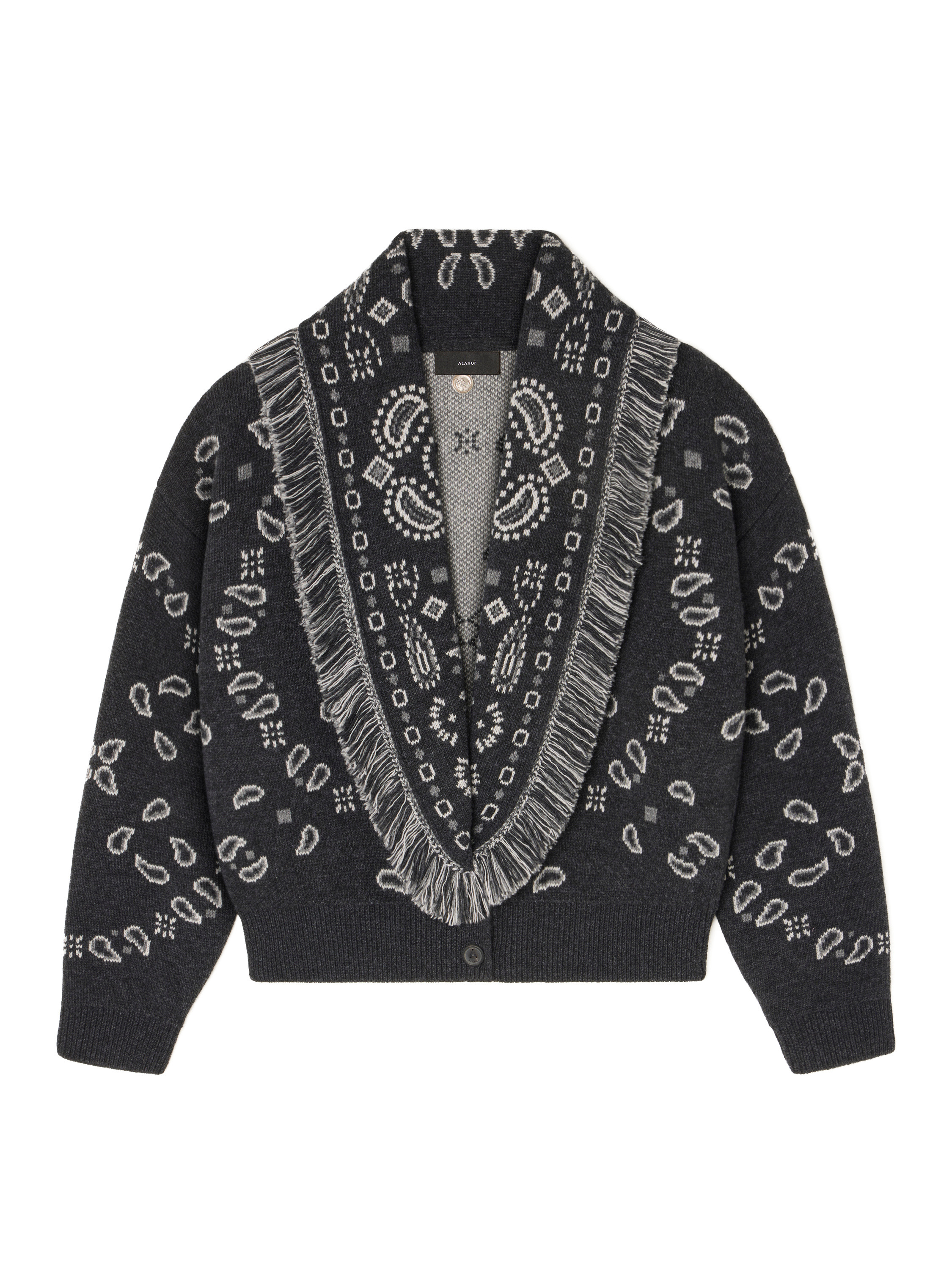 Bandana Jacquard Cardi-Bomber - 2