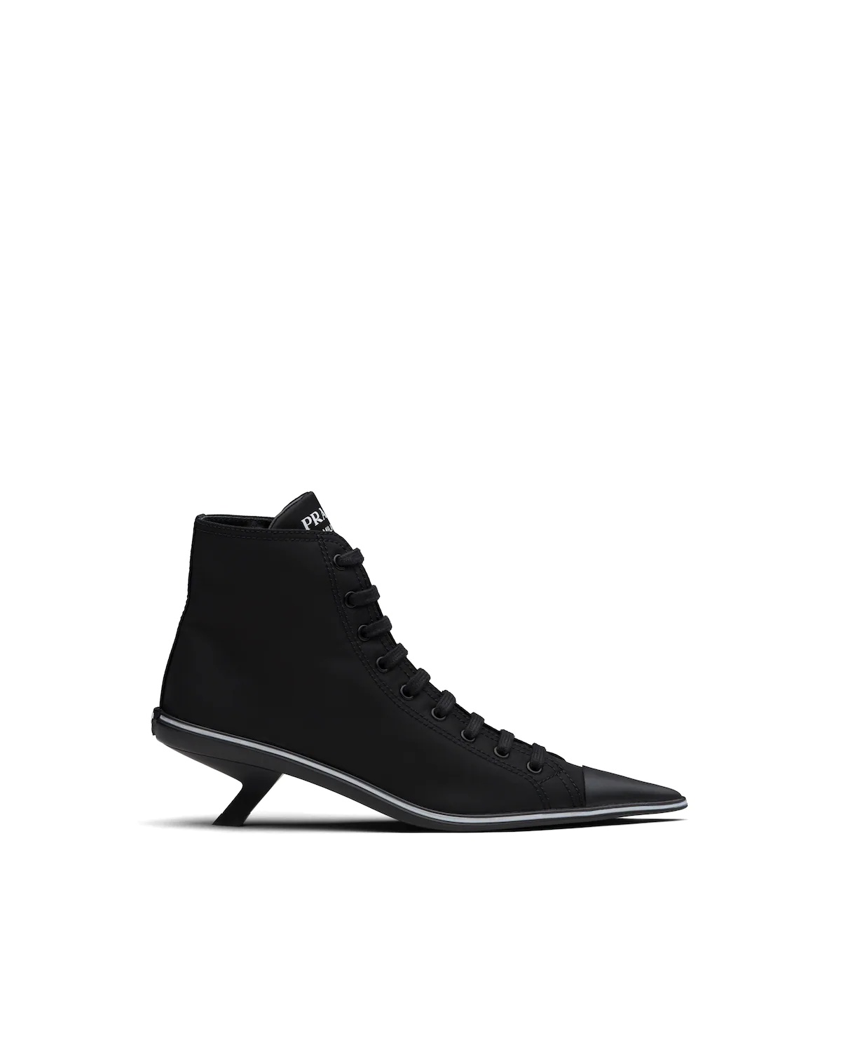 Prada Synthesis heeled high-top sneakers - 2