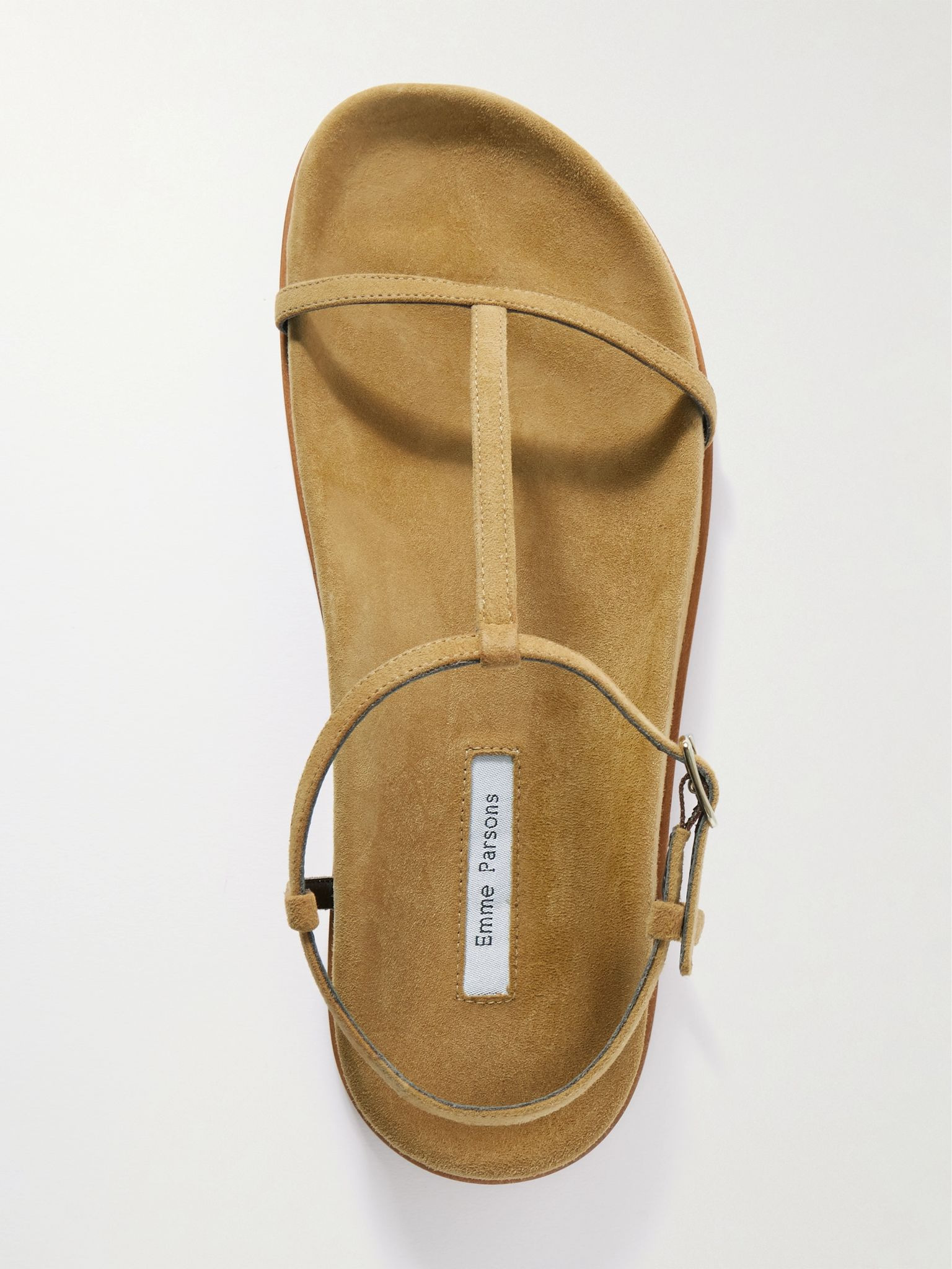 Aya suede sandals Taupe - 5