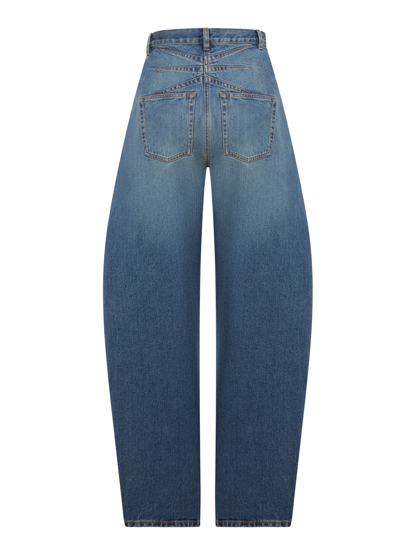 ROUND JEANS IN DE`LAVE` DENIM - 2