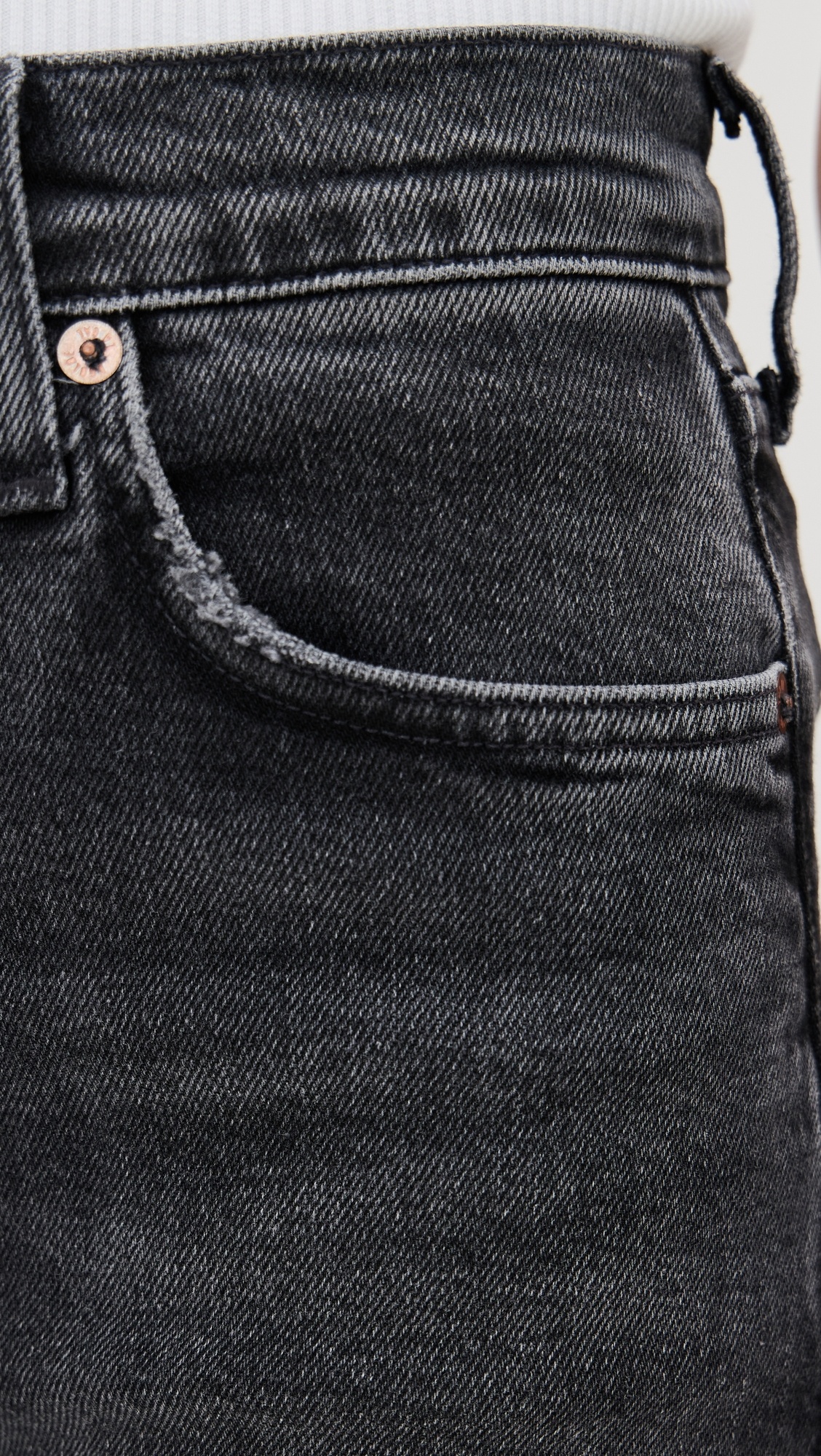 Harper Jeans Mid Rise Relaxed Straight - 5