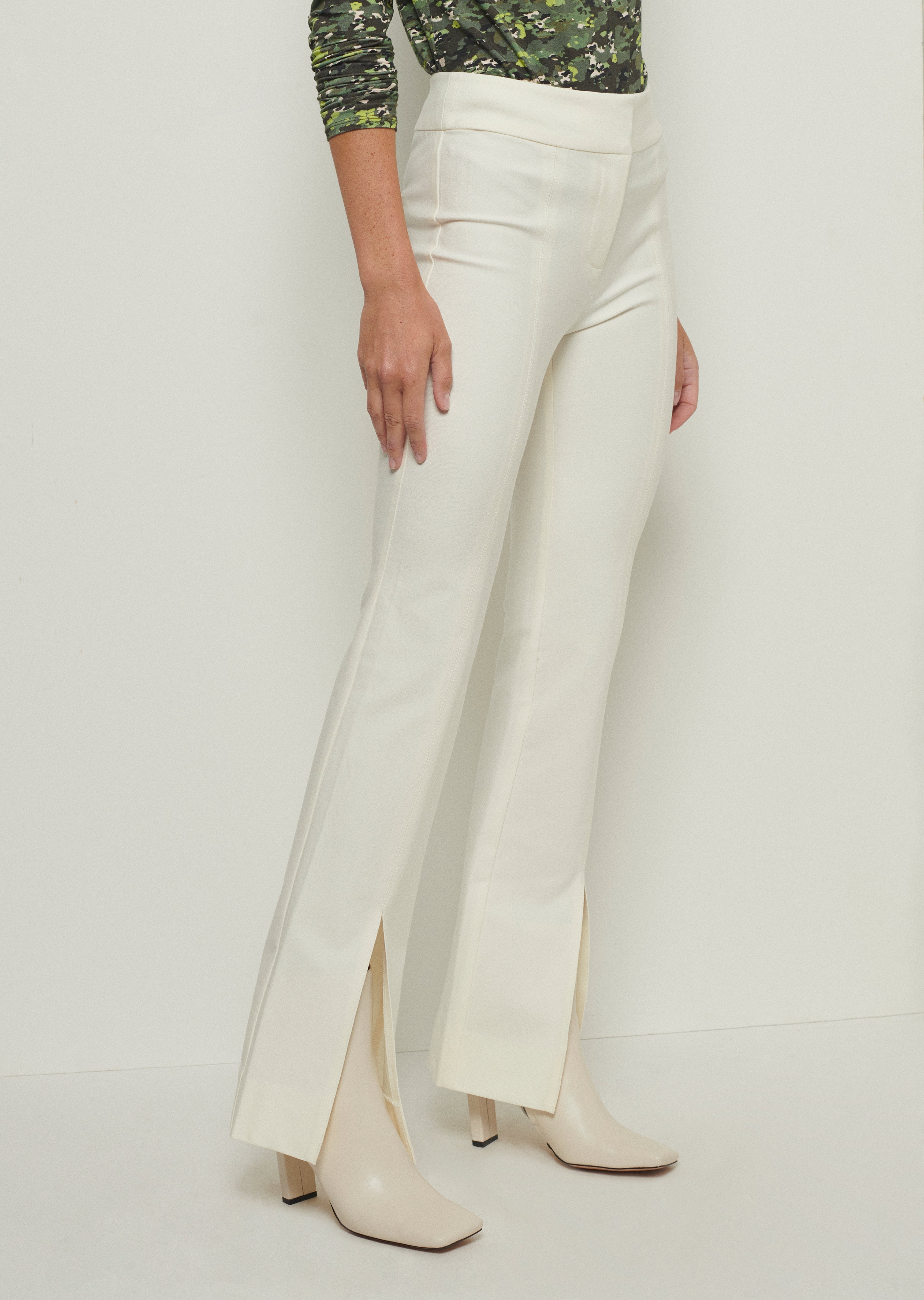 MAEVE FRONT SLIT TROUSERS - 7