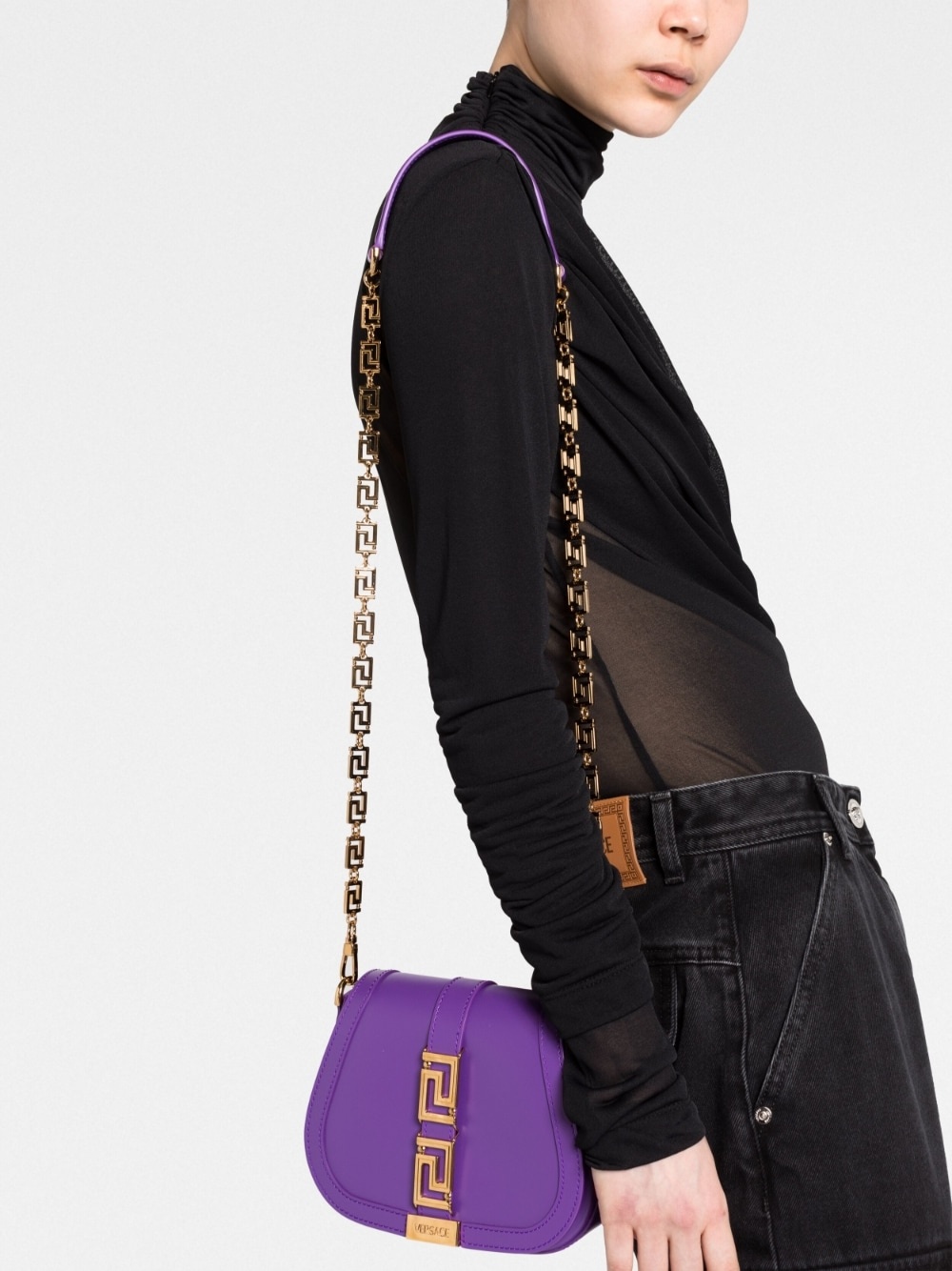 small Greca Goddess bag - 3