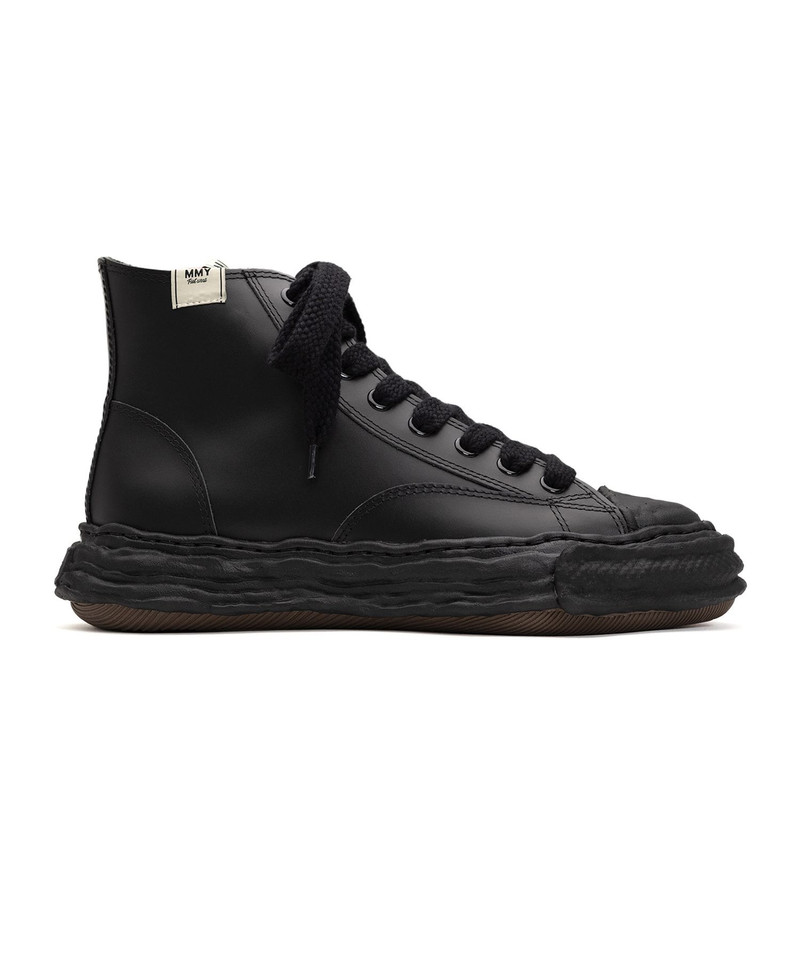 "PETERSON23" OG Sole Leather High-top Sneaker 4