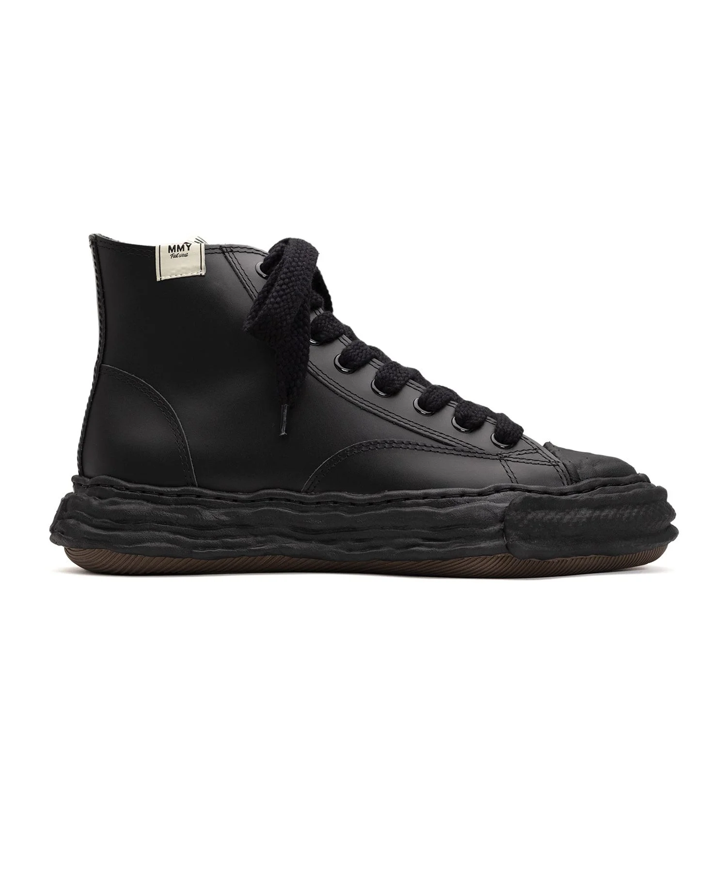 "PETERSON23" OG Sole Leather High-top Sneaker - 1