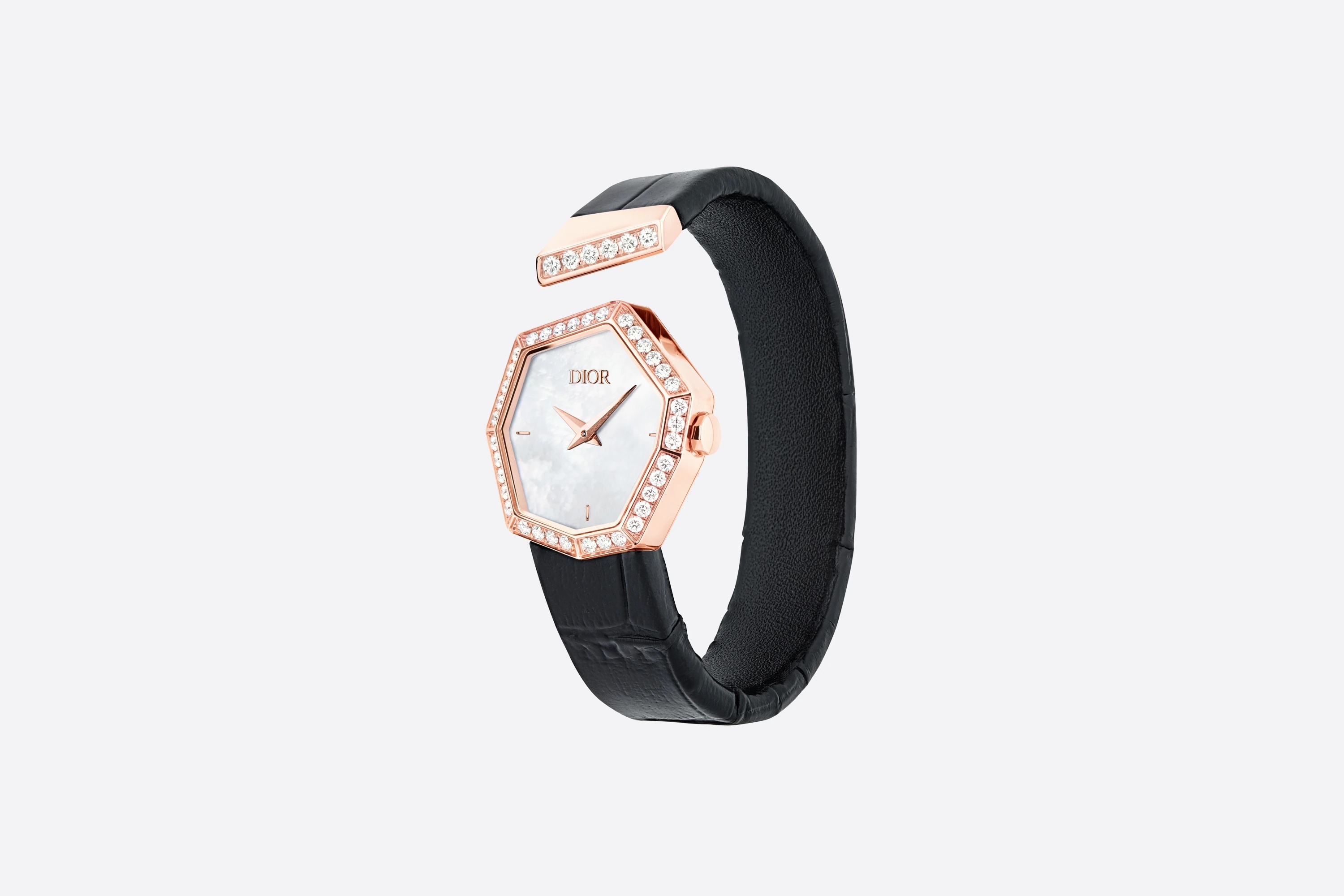 Pink Gold, Diamonds and White Mother-of-Pearl GEM DIOR - 5