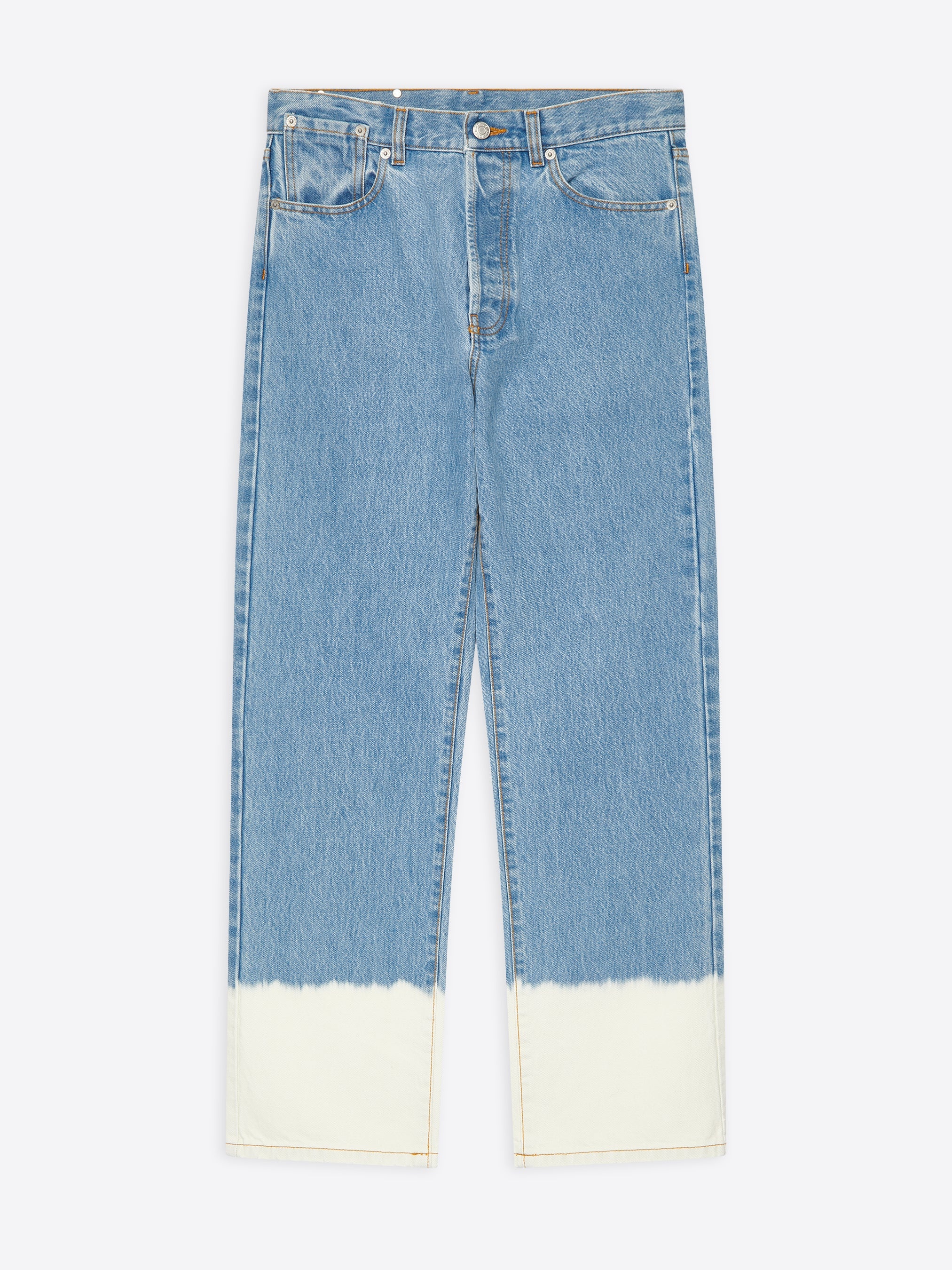 STRAIGHT BLEACH JEANS - 1