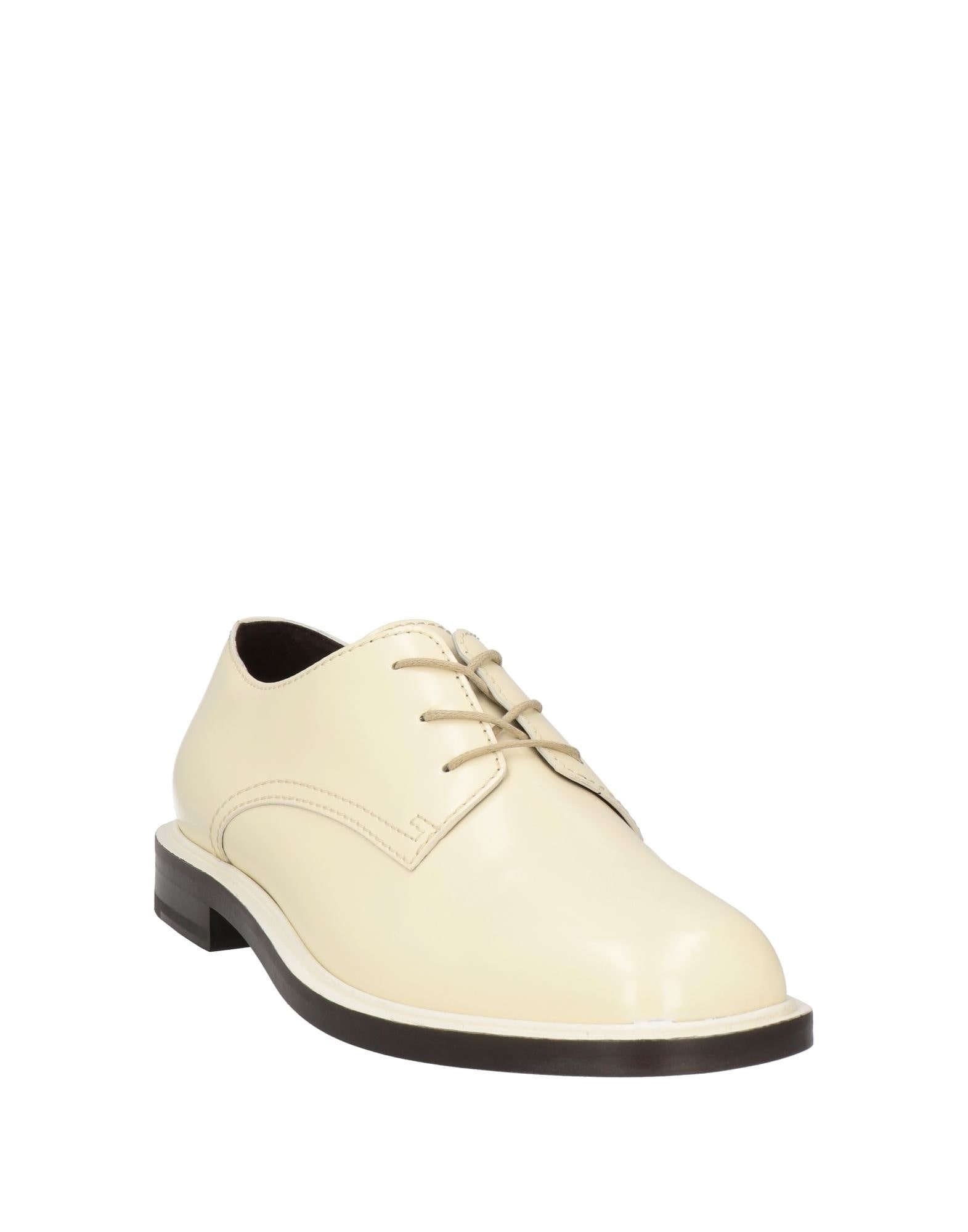 Cream Women's Laced Shoes - 2