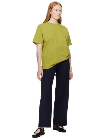 BODE Green 'Bode' Embroidered T-Shirt outlook