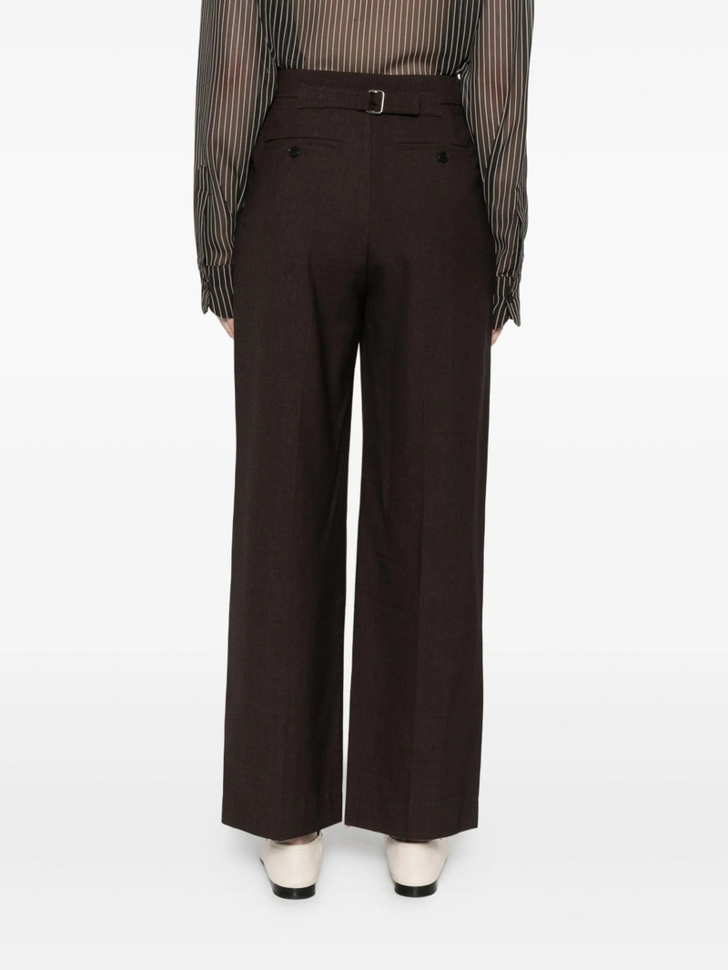 Low Classic Pleated-front Trousers 3
