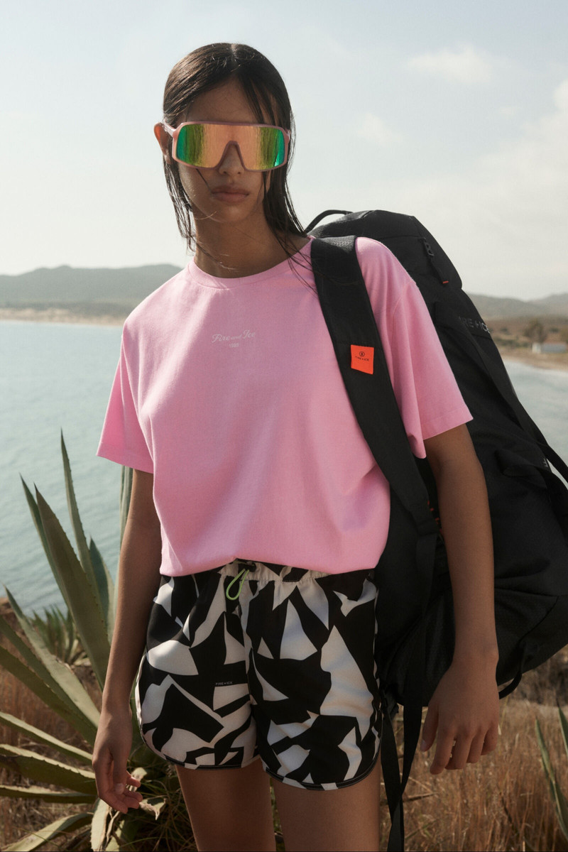 Functional shorts Wedis in Black/Off-White 6